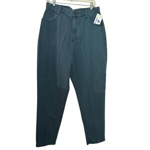 Lizwear NWT Bluish High Rise Mom Jeans Size 16 Tapered Leg